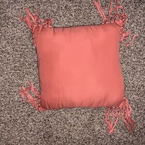 Target Coral Accent Pillow